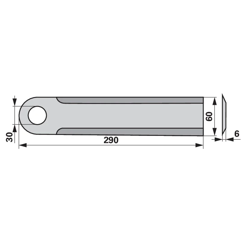 MWS - 13739 - Häckslermesser