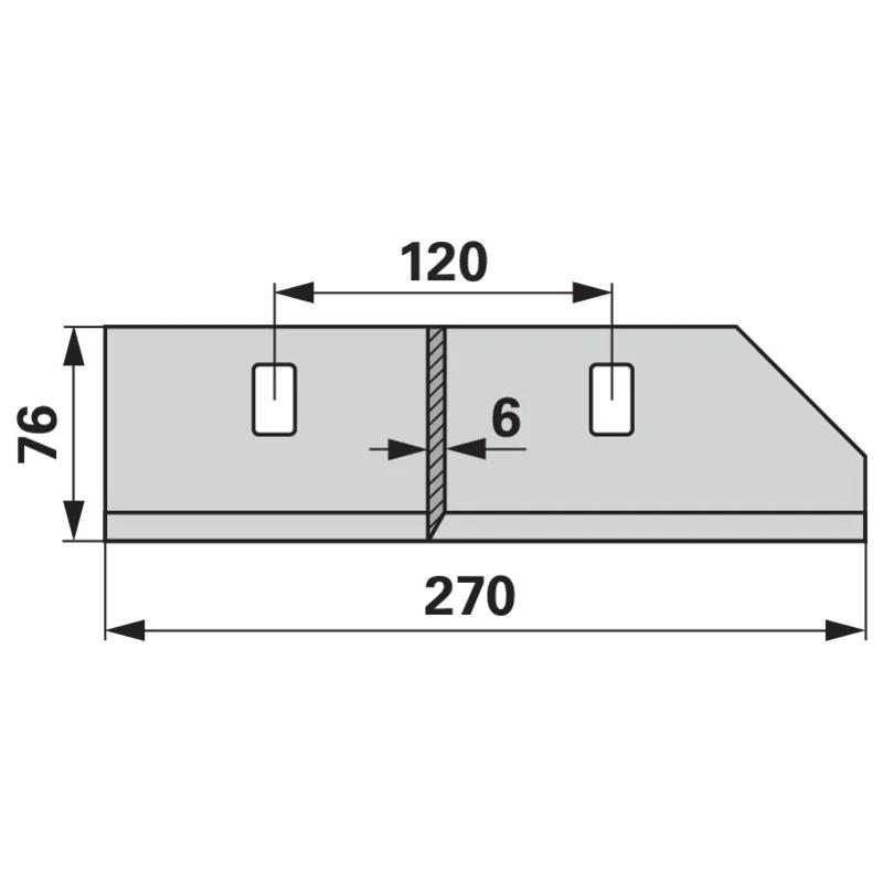 MWS - 434.049 - Häckslermesser