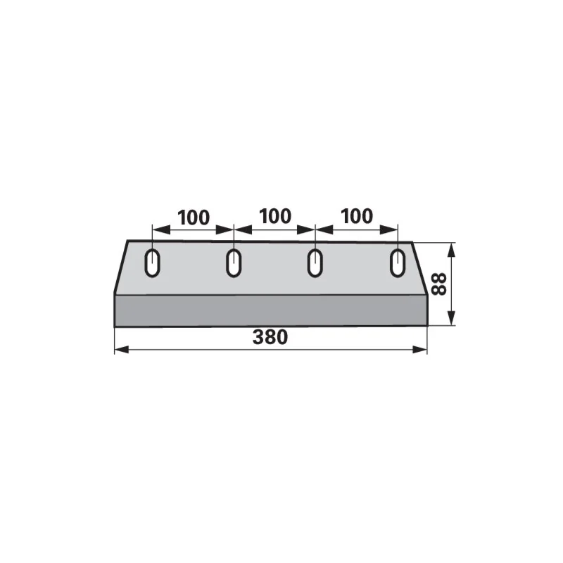 MWS - 984690 - Häckslermesser