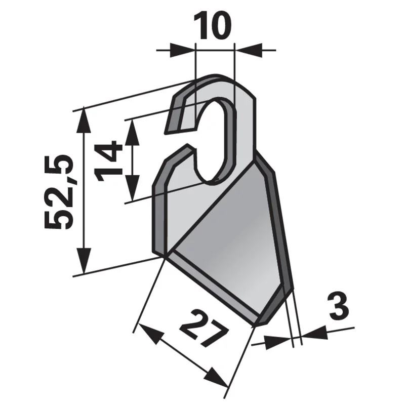 MWS - 990748 - Flügelmesser