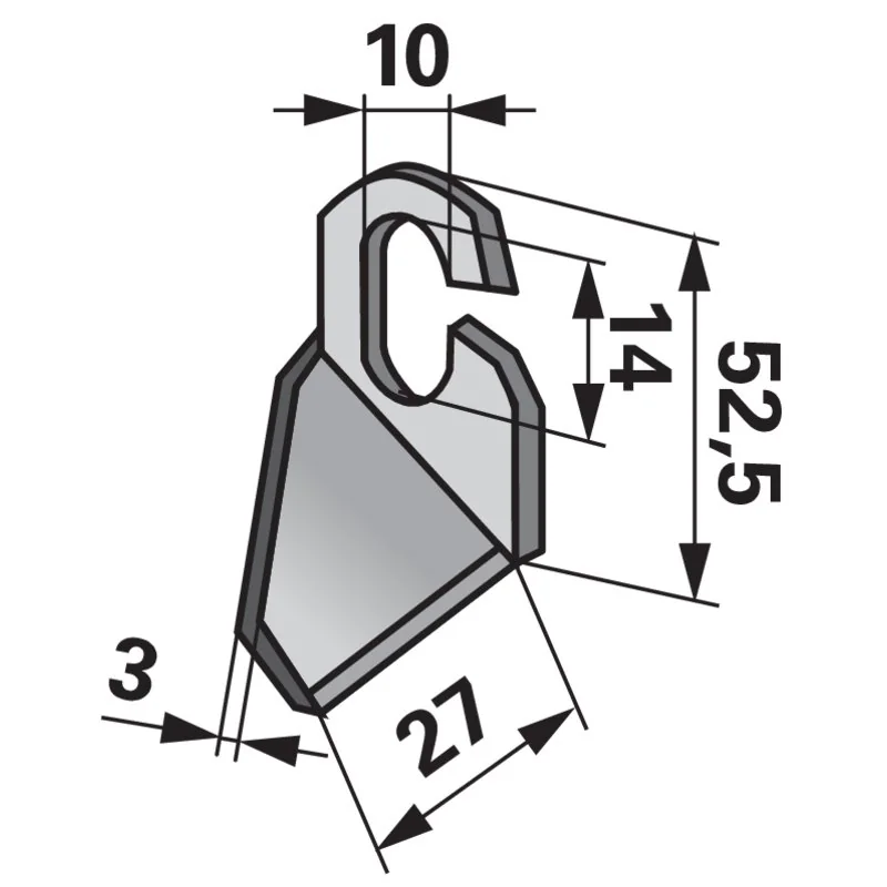 MWS - 990749 - Flügelmesser
