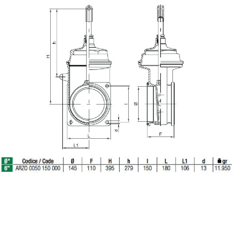 MZ - 0050/0500 - Kuppelschieber