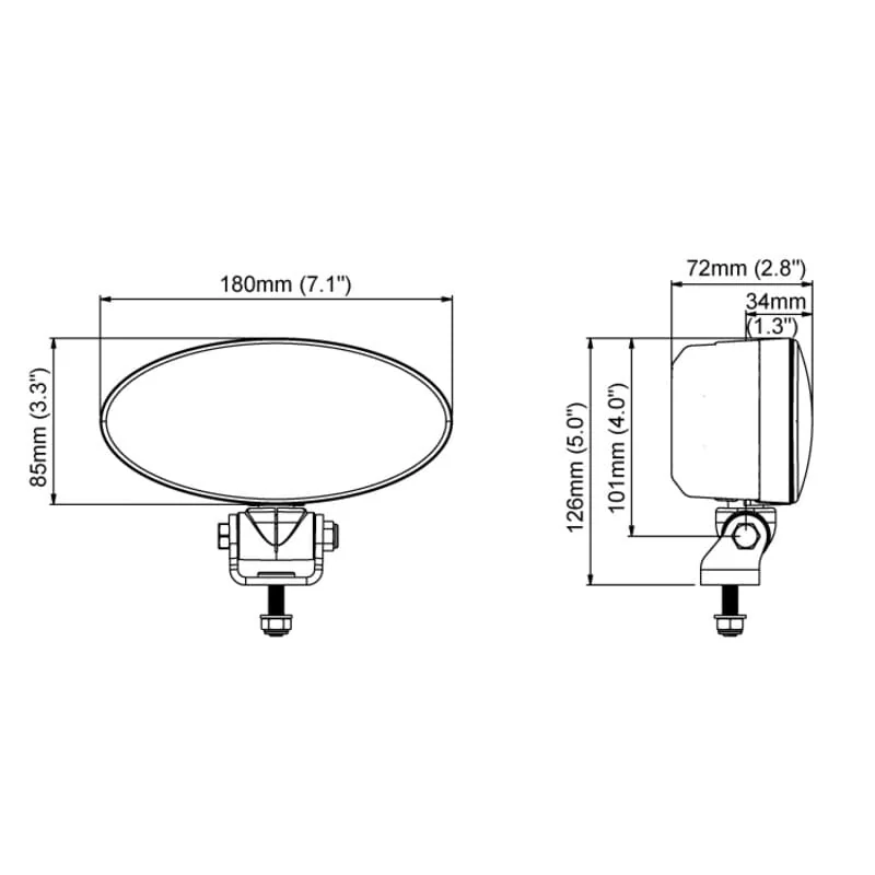 Nordic Lights - NL985-501B - Work Lights