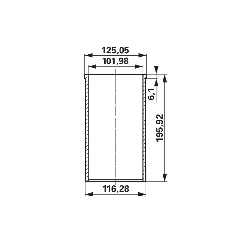 Nural - 830-3130 - Kolbenbuchsensatz