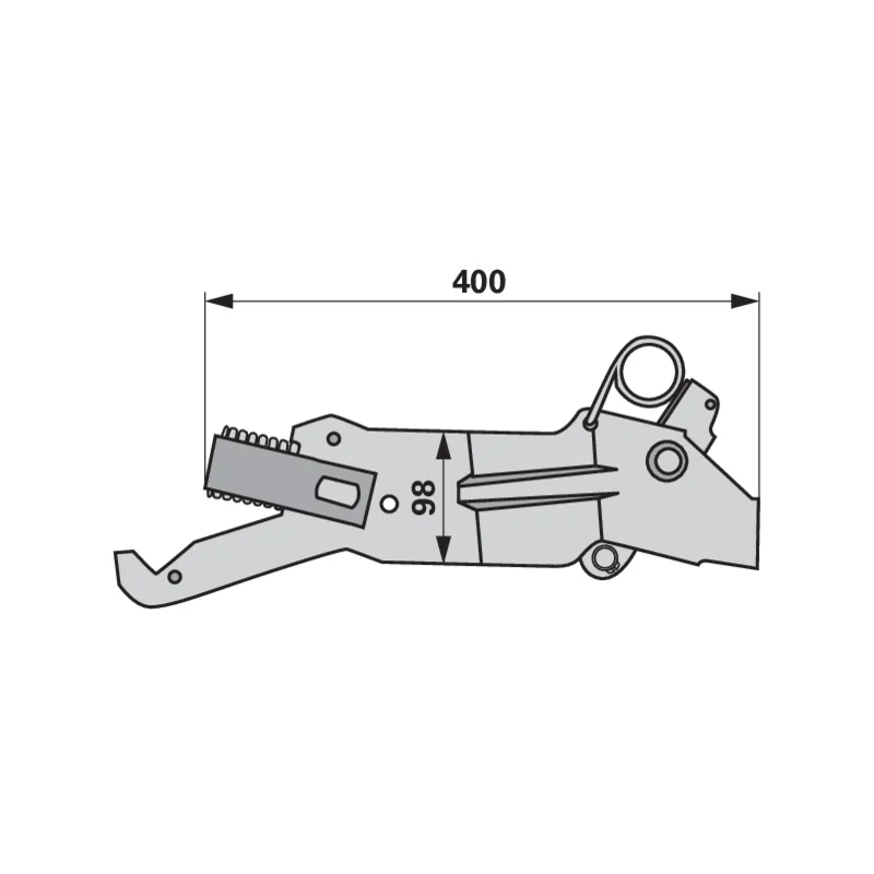 Pöttinger - 00+507.41.001.0 - Messerhalter