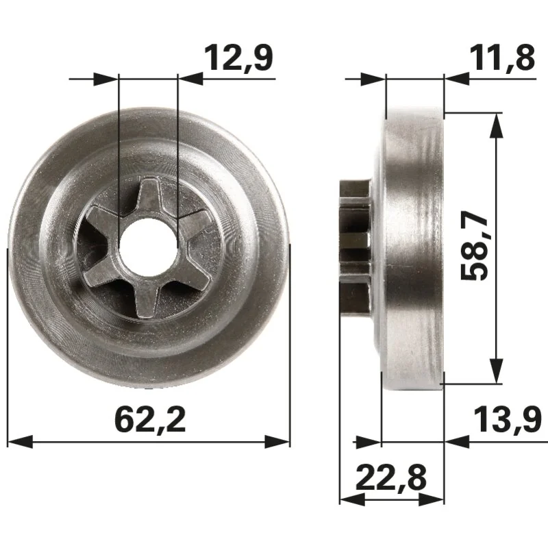 Prillinger Longlife - 28001X - Spurkettenrad-Longlife