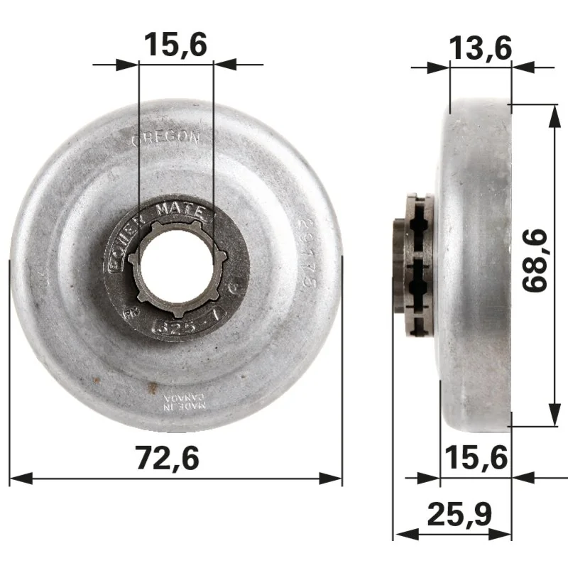 Prillinger Longlife - 29175X - Ringkettenrad-Longlife