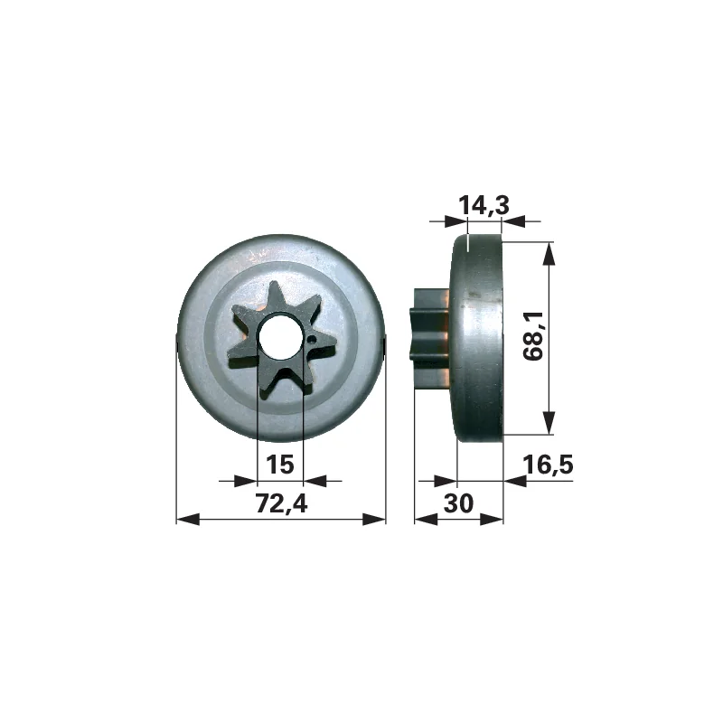Prillinger Longlife - 32060X - Spurkettenrad-Longlife
