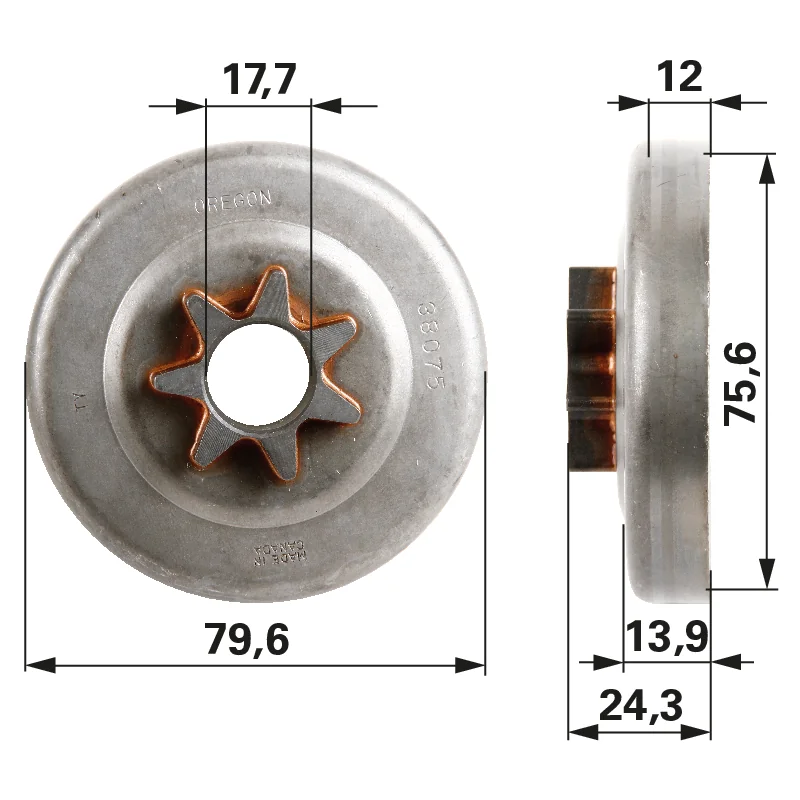 Prillinger Longlife - 38075X - Spurkettenrad-Longlife