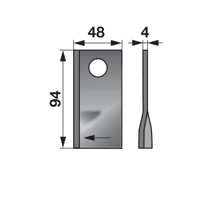 Prillinger Premium - 0041011225 - Kreiselmäherklinge (Pack of 25)