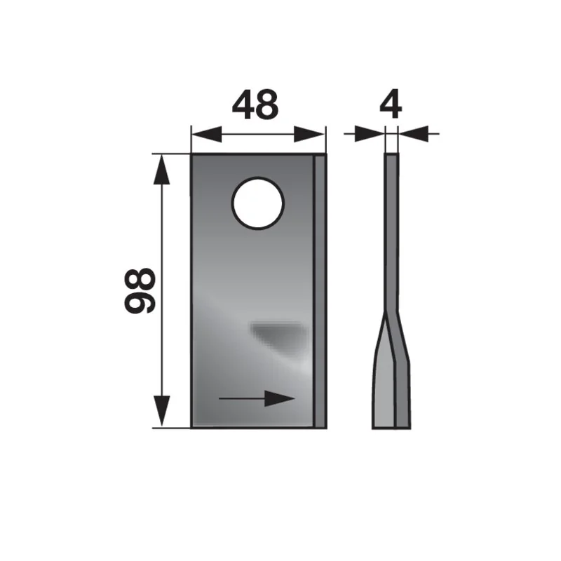 Prillinger Premium - 0041020425 - Kreiselmäherklinge (Pack of 25)