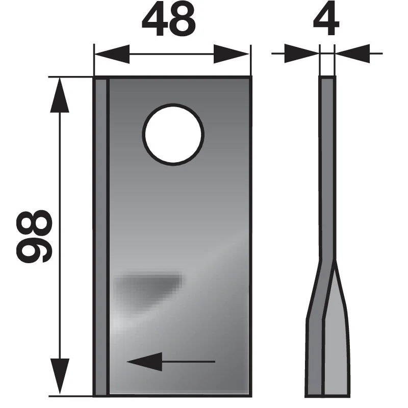Prillinger Premium - 0041020525 - Kreiselmäherklinge (Pack of 25)