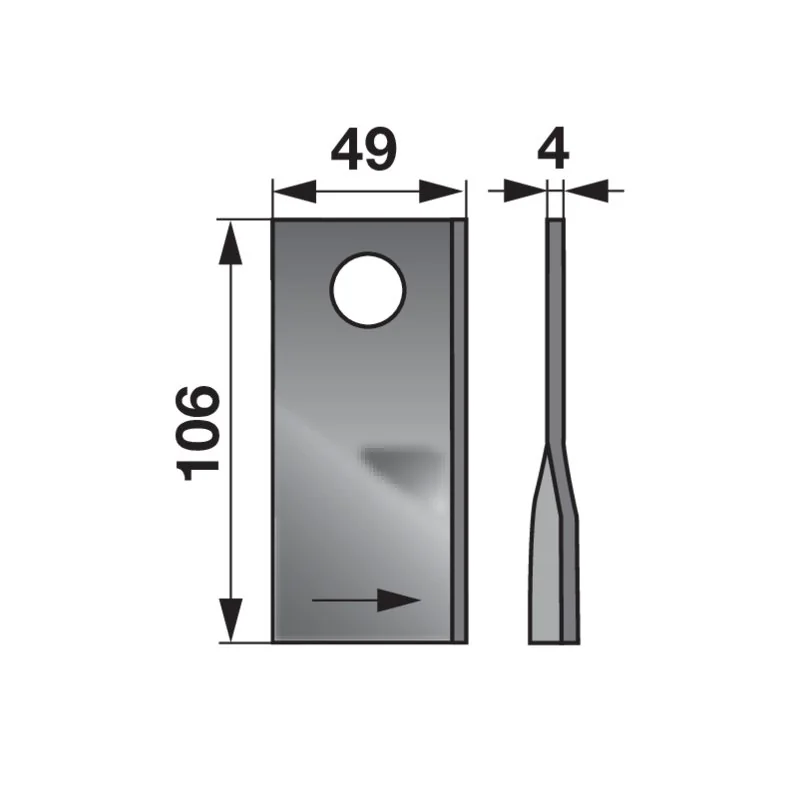 Prillinger Premium - 0041020925 - Kreiselmäherklinge (Pack of 25)