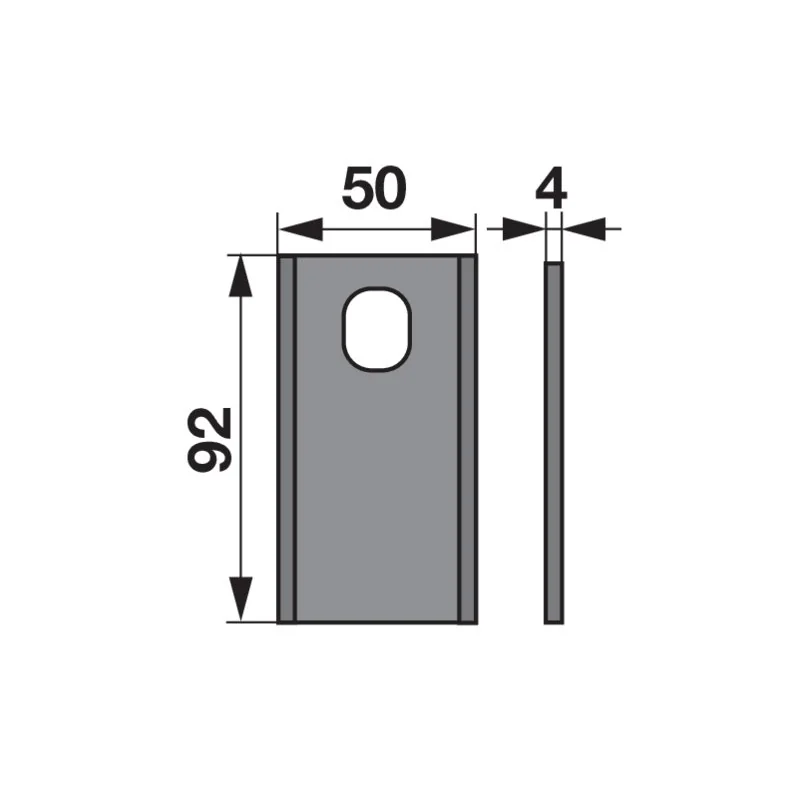 Prillinger Premium - 0041030525 - Kreiselmäherklinge (Pack of 25)
