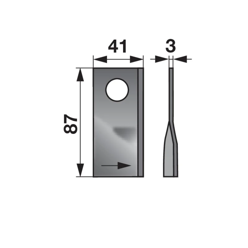 Prillinger Premium - 0041043125 - Kreiselmäherklinge (Pack of 25)
