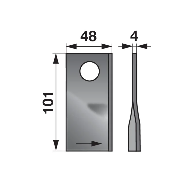 Prillinger Premium - 0041050925 - Kreiselmäherklinge (Pack of 25)