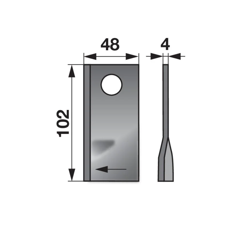 Prillinger Premium - 0041051225 - Kreiselmäherklinge (Pack of 25)
