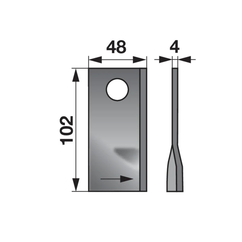 Prillinger Premium - 0041051325 - Kreiselmäherklinge (Pack of 25)
