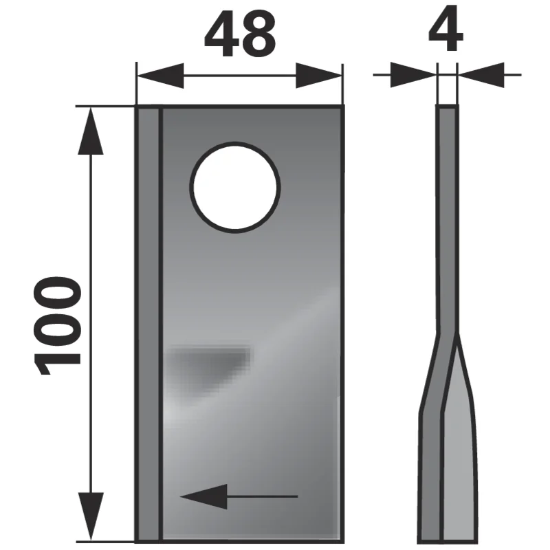 Prillinger Premium - 0041058025 - Kreiselmäherklinge (Pack of 25)