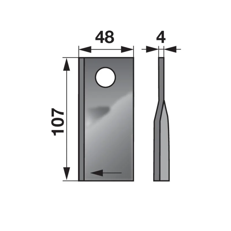 Prillinger Premium - 0041078425 - Kreiselmäherklinge (Pack of 25)