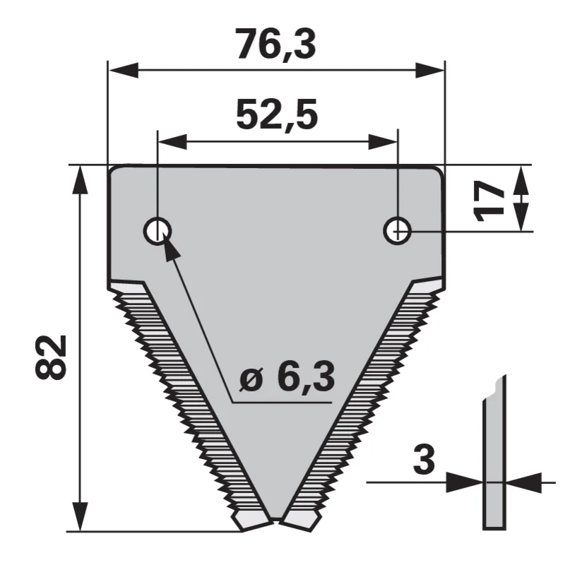 Radura - 41782.05 - Mähklinge