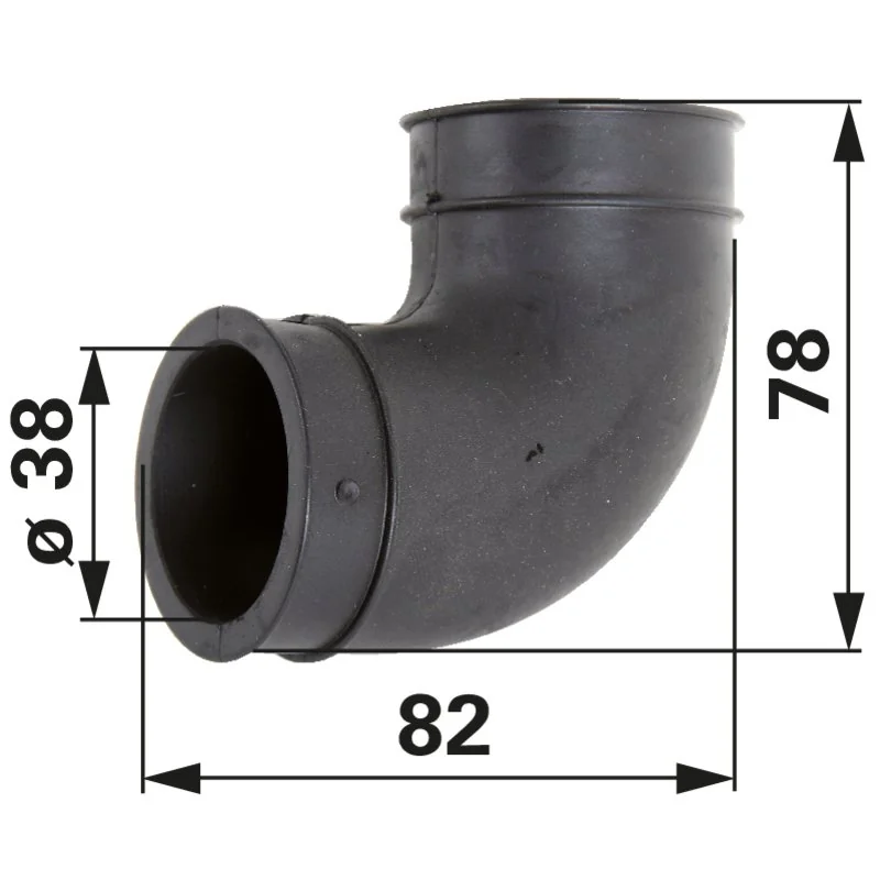 Rotax - 867410 - Gummiwinkelmuffe