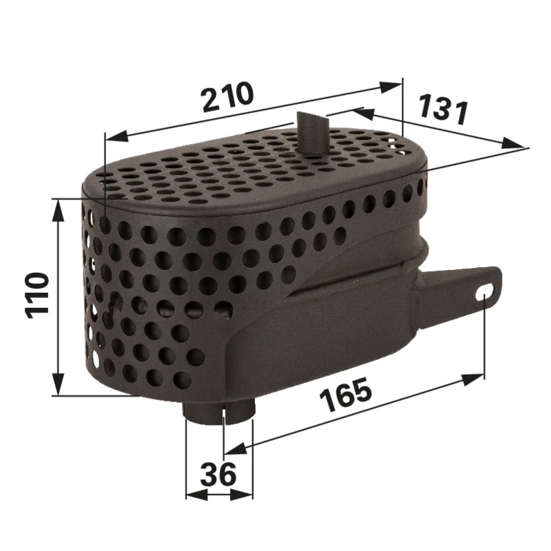 Rotax - 973502 - Auspufftopf
