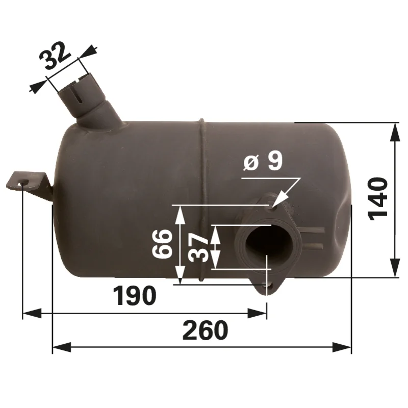 Rotax - 979185 - Auspufftopf