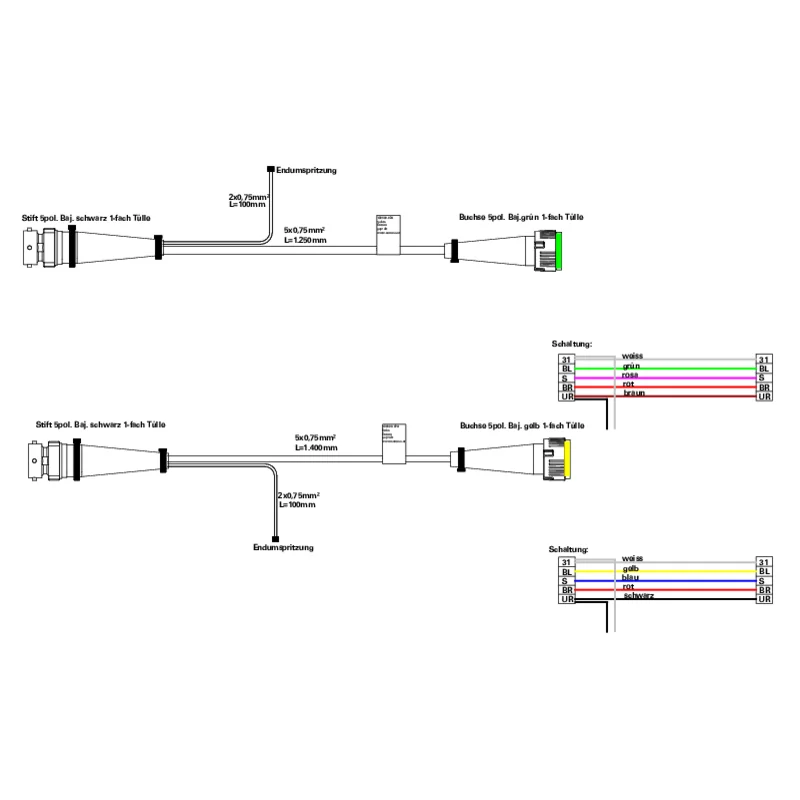 Sanube - 180500-024 - Wiring Harnesses