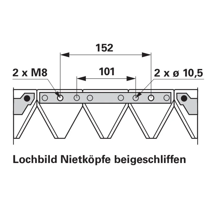 Schröckenfux - 110.423.203 - Mähmesser