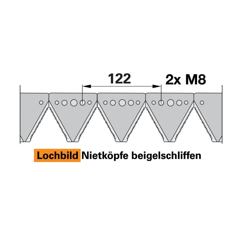 Schröckenfux - 257269 - Mähmesser