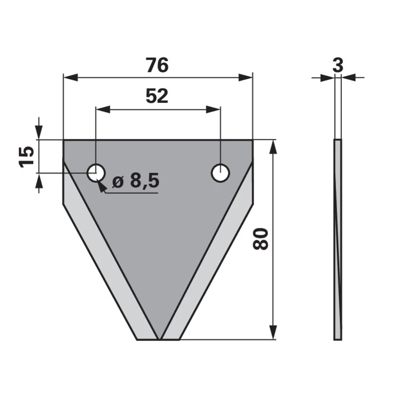 Schröckenfux - 60644505 - Fräsmesser