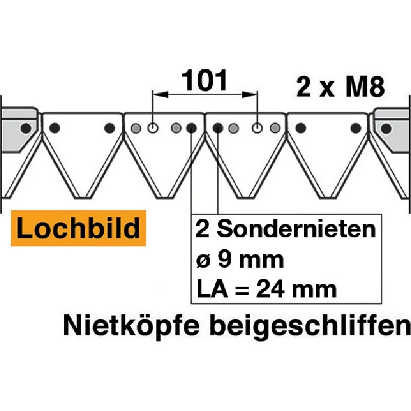 Schröckenfux - 630272 - Mähmesser