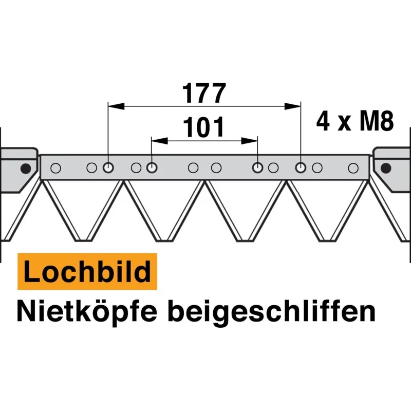 Schröckenfux - 631376 - Mähmesser