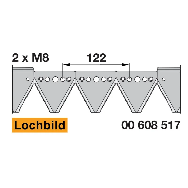 Schröckenfux - FM13310A - Mähmesser