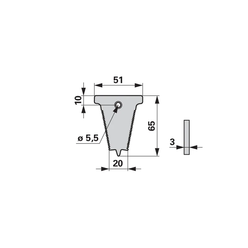 Schröckenfux - FS882 - Fingerplatte