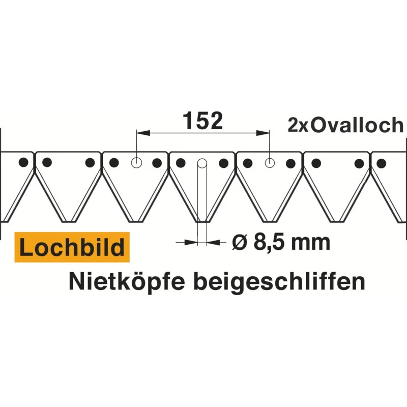 Schröckenfux - H150043790 - Mähmesser