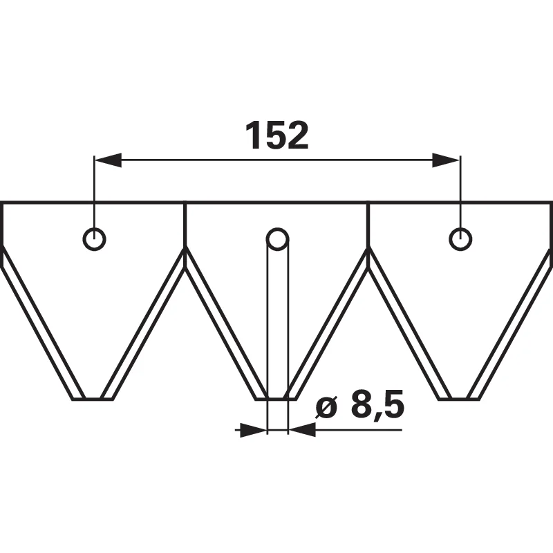 Schröckenfux - H150043790 - Mähmesser