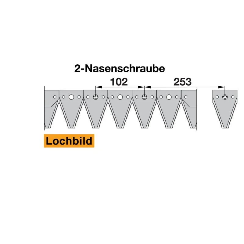Schröckenfux - M176 - Mähmesser
