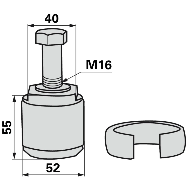 Schumacher - 11291 - Messerkopflager