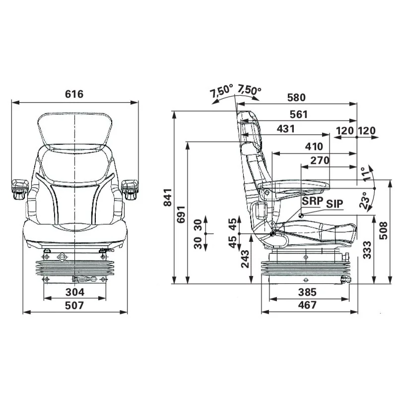 Seat - 961556500YA - Sitz