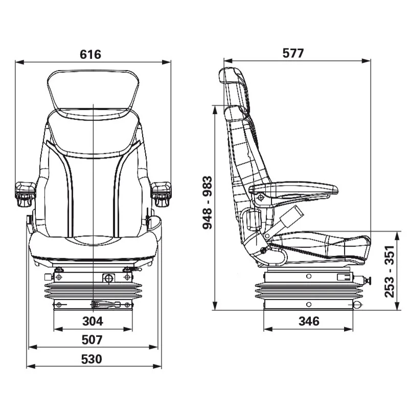 Seat - 962556500BK - Sitz