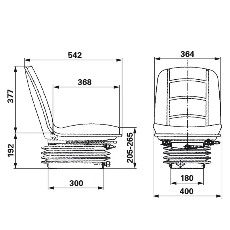 Seat - ACC033 - Armlehnensatz