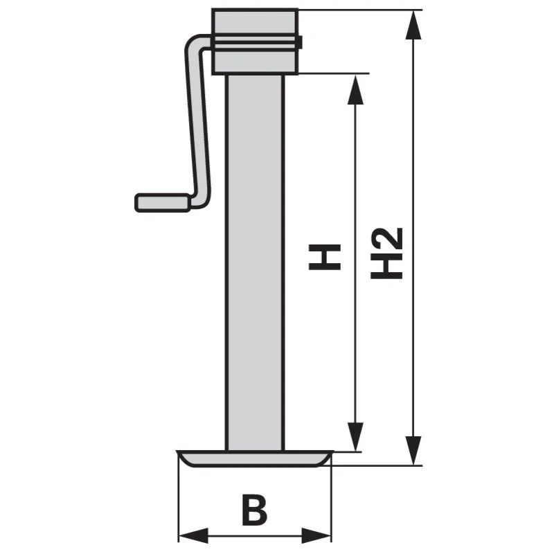 Simol - DG 706 - Abstellstütze