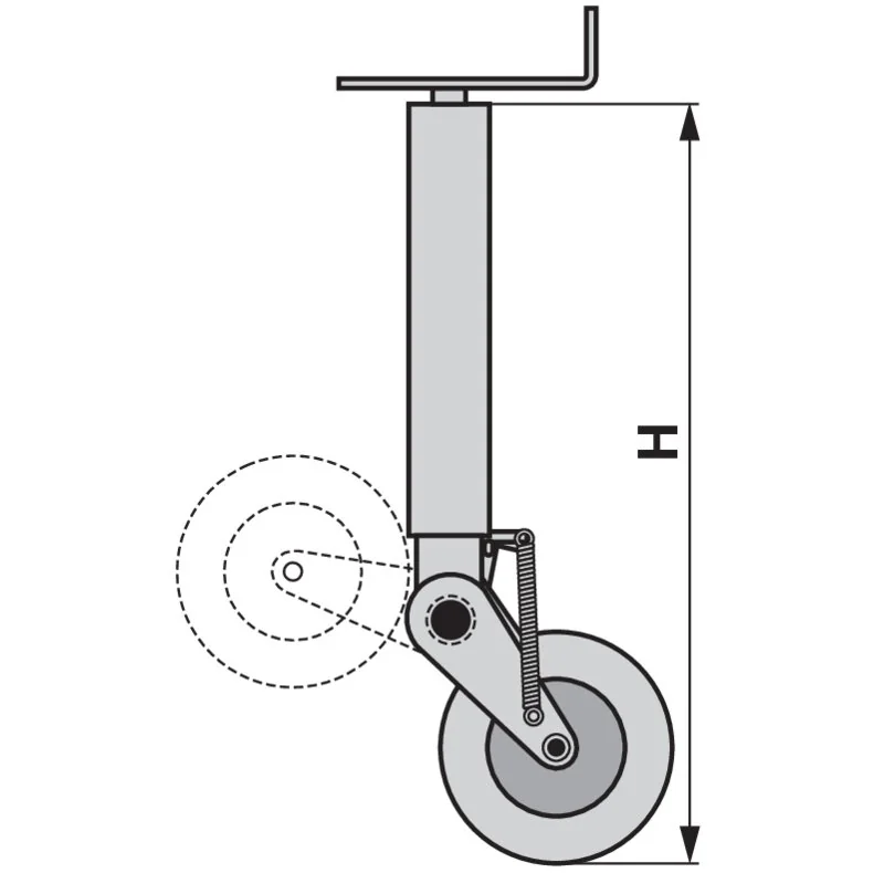 Simol - M195 - Stützrad