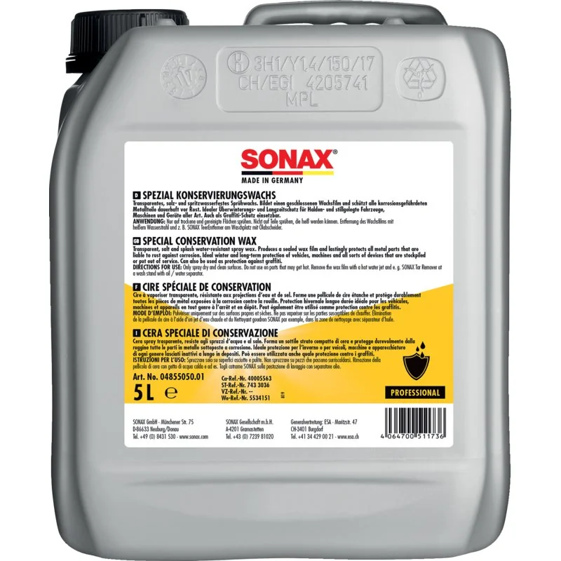 Sonax - 04855050 - Konservierungswachs