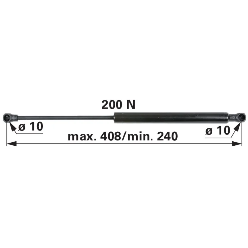Stabilus - 0.009.8629.2 - Gasdruckfeder