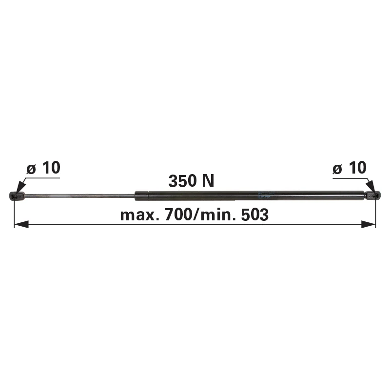 Stabilus - 0.010.1579.0 - Gasdruckfeder