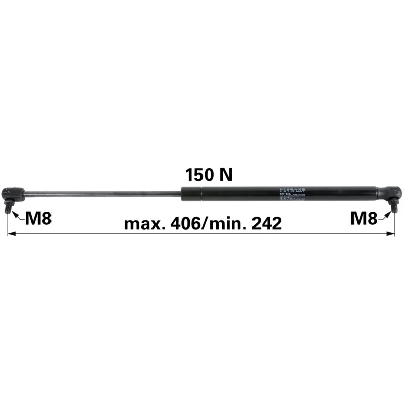 Stabilus - 3204511 - Gasdruckfeder