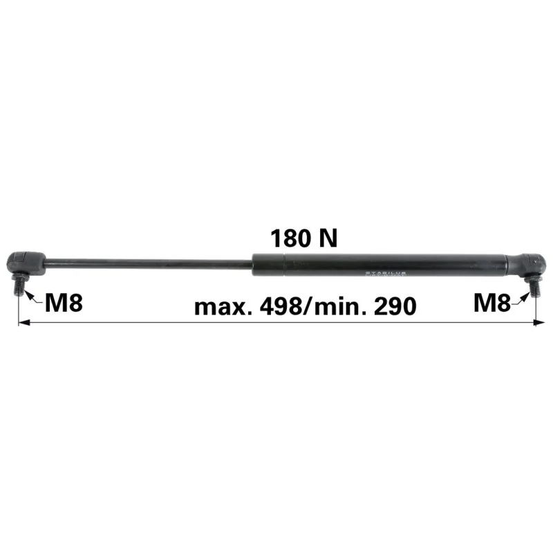 Stabilus - 3204911 - Gasdruckfeder